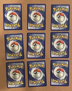 Pokemon TCG Base Set Unlimited Non-holo Full set with energy 17-102/102 NM-MP - Image 2