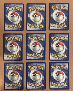 Pokemon TCG Base Set Unlimited Non-holo Full set with energy 17-102/102 NM-MP - Image 4