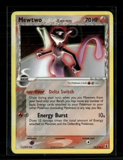 Pokemon 2005 EX Delta Species Mewtwo #12/113 - Image 1