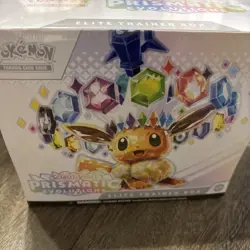 Pokemon Prismatic Evolutions ETB Elite Trainer Box Sealed, Fast Shipping - Image 1