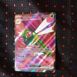 Pokemon Yanmega ex 206/182 Sv10: Destined Rivals Ultra Rare Full Art Holo 280HP - Image 1