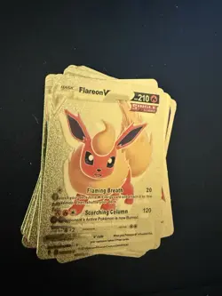 Charizard VMAX Gold Foil Pokemon Card - Image 1