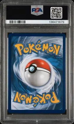 2017 POKEMON SUN & MOON CRIMSON INVASION #110 FULL ART/LUSAMINE PSA 9 - Image 2