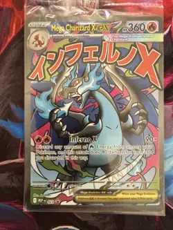 Pokemon Mega Charizard X ex 023 + Oricorio ex Phantasmal Flames UPC Promo Sealed - Image 3