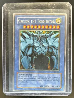 1996 Yu-Gi-Oh Obelisk The Tormentor Secret Rare #002 - Image 1
