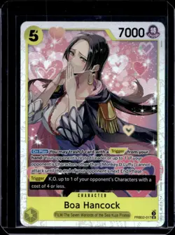 2025 One Piece The Best Vol. 2 Boa Hancock Promo Super Rare #PRB02-017 - Image 1