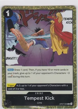 2024 ONE PIECE 500 YEARS IN THE FUTURE TEMPEST KICK OP07-096 (R) - Image 1