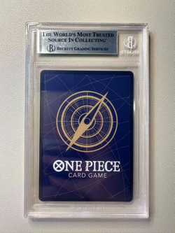 2023 One Piece Japanese OP03-112 Charllotte Pudding R Alt Art BGS 9 - Image 2
