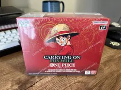 One Piece Carrying On His Will OP-13 English Booster Box Factory Sealed - Bandai - Image 1