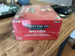 One Piece Carrying On His Will OP-13 English Booster Box Factory Sealed - Bandai - Image 4