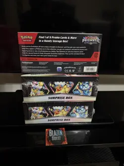 Pokemon Prismatic Evolutions Surprise Box New Sealed SET OF 3 - Image 2