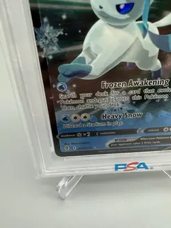 2021 POKEMON SWSH EVOLVING SKIES 040/203 GLACEON V PSA 10 LOW POP GEM MINT - Image 5