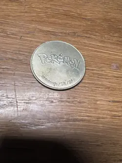 Vintage Pokemon LUGIA Metal TCG Coin - Wizards Holo Collector's Coin 2001 - Image 2