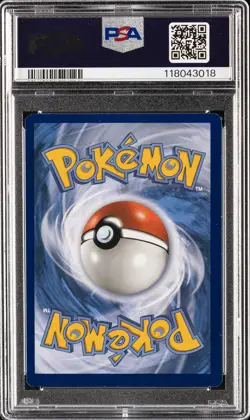 2015 POKEMON XY ROARING SKIES #105 FULL ART/M RAYQUAZA EX PSA 8 - Image 2