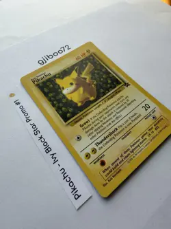 Pokemon IVY Pikachu Black Star 1 - League Promo Exclusive WotC - 1999 Card NM NP - Image 2