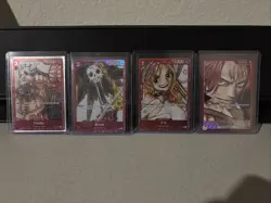 Premium Card Collection- ENGLISH & JAPANESE One Piece Film Red SET !! - Image 1