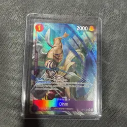 One Piece Card Game TCG Ohm OP15-061 Alt Art M/NM Condition - Image 1