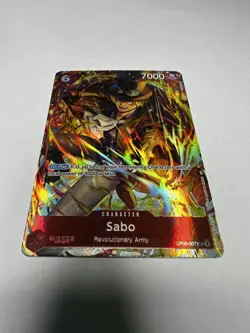 Sabo (Illustration Box Vol.5) OP05-007 One Piece Promotion Cards Foil - Image 1