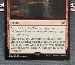 MTG Comet Storm- DAMAGED -Modern Masters 2015 Magic the Gathering Card #111 - Image 4