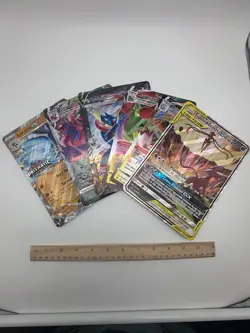 Lot of 6 Jumbo Pokemon Cards Greninja, Espeon & Deoxys Tag Team, Rayquaza, ETC! - Image 1