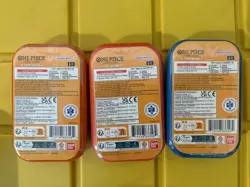 One Piece Card TCG Vol 2 Mini Tin - Set of 3 - (TS-O2, OP-13) Brand New - Image 2