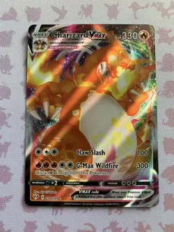 Pokemon TCG Charizard VMAX Darkness Ablaze Rare Holo Card 20/189 - Image 1