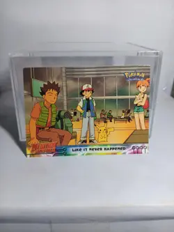 Pokemon Like It Never Happened 40 Mewtwo Strikes Back Black Topps NM Vintage - Image 1