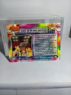 Pokemon Like It Never Happened 40 Mewtwo Strikes Back Black Topps NM Vintage - Image 2