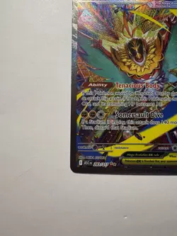 Mega Hawlucha EX Full Art Rare Holo Pokemon Card 283/217 250 HP ASC EN - Image 5