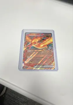 Team Rocket's Moltres ex - (Destined Rivals Stamp) 031/182 Cards & Product Holo - Image 1