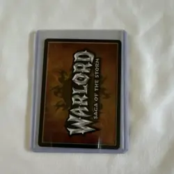 Warlord Saga of the Storm The Nemesis Warlod Card 15 Standard Size Foil - Image 2