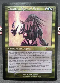 MTG FOIL Tezzeret, Agent of Bolas- DAMAGED -Secret Lair Drop Magic Card #1043 - Image 1