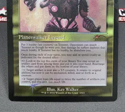 MTG FOIL Tezzeret, Agent of Bolas- DAMAGED -Secret Lair Drop Magic Card #1043 - Image 4