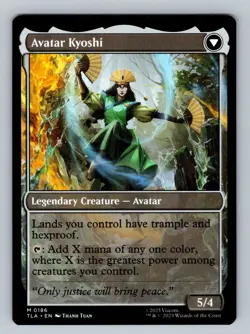 The Legend of Kyoshi M Avatar: The Last Airbender 186 NM - Image 2