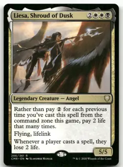 Liesa, Shroud of Dusk #286 (NM) Commander Legends CMR Magic MTG - Image 1