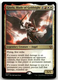 Gisela, Blade of Goldnight #211 (NM) Murders Karlov Manor MKC Magic MTG - Image 1