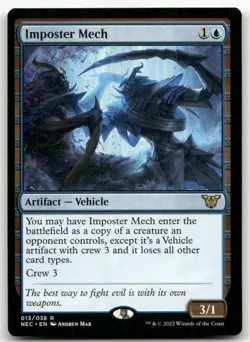 Imposter Mech #13 (NM) Kamigawa Neon Dynasty NEC Magic MTG - Image 1