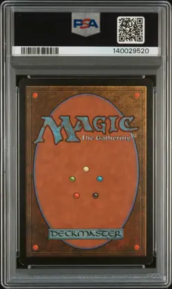 1998 MAGIC THE GATHERING EXODUS #143 CITY OF TRAITORS PSA 7 - Image 2