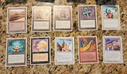 Large Magic The Gathering Lot 90s Set Lots Of Rares - Image 1