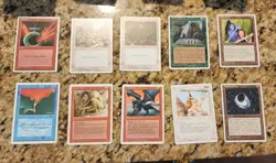 Large Magic The Gathering Lot 90s Set Lots Of Rares - Image 2