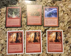 Large Magic The Gathering Lot 90s Set Lots Of Rares - Image 3