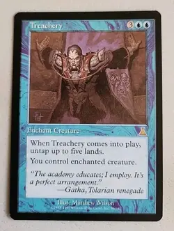 Treachery Urza's Destiny Regular NM Near Mint MTG - Image 1