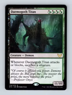 Daemogoth Titan Strixhaven: School of Mages Non-Foil MTG NM - Image 1