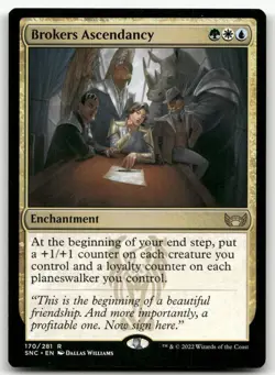 Brokers Ascendancy #170 (NM) Streets New Capenna SNC Magic MTG - Image 1