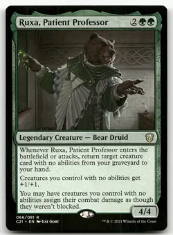Ruxa, Patient Professor #66 (NM) Commander 2021 C21 Magic MTG - Image 1