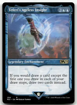 Teferi's Ageless Insight (Showcase) #294 (NM) Core Set 2021 M21 Magic MTG - Image 1