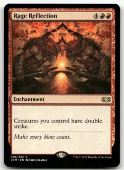 Rage Reflection #139 (NM) Double Masters 2XM Magic MTG - Image 1