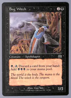 Bog Witch - 118 - Mercadian Masques (MMQ) MTG - Image 1