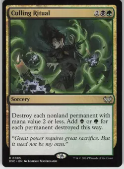 Magic the Gathering TCG Culling Ritual R Commander: Duskmourn: House of Horror 8 - Image 1