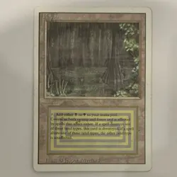 Bayou Revised Edition Rare Land Jesper Myrfors Magic: The Gathering English - Image 1